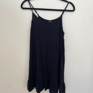 Black Mini Dress Bathing Suit Cover Up